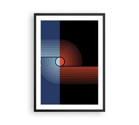Affiche Poster 50x70cm Tableaux Image Abstraction Moderne Minimalisme Wall Art