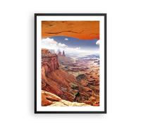 Affiche Poster 50x70cm Tableaux Image Amérique Arizona Canyon Géologie Wall Art
