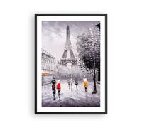 Affiche Poster 50x70cm Tableaux Image Architecture paris eiffle france Wall Art