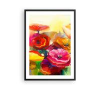 Affiche Poster 50x70cm Tableaux Image Fleurs Printemps Flore Jardin Wall Art