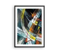 Affiche Poster 50x70cm Tableaux Image L'Abstraction Graffiti Coloré Wall Art