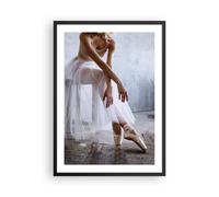 Affiche Poster 50x70cm Tableaux Image Photo Ballerine Ballet Studio Wall Art