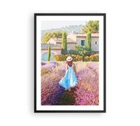Affiche Poster 50x70cm Tableaux Image Photo Boho Bruyères Femme Wall Art