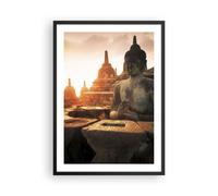Affiche Poster 50x70cm Tableaux Image Photo Bouddha foi Asie Wall Art Decoration