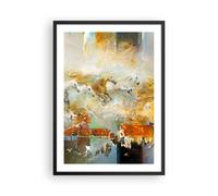 Affiche Poster 50x70cm Tableaux Image Photo Chevaux Galop Modernes Wall Art