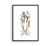 Affiche Poster 50x70cm Tableaux Image Photo Dessin Design Mode Wall Art