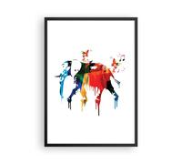 Affiche Poster 50x70cm Tableaux Image Photo Éléphant faune imaginaire Wall Art