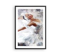 Affiche Poster 50x70cm Tableaux Image Photo Femme danse ballet corps Wall Art
