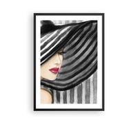 Affiche Poster 50x70cm Tableaux Image Photo femme style mode Wall Art Decoration