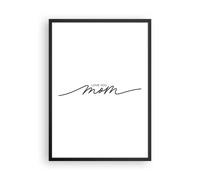 Affiche Poster 50x70cm Tableaux Image Photo Je t'aime maman Wall Art Decoration