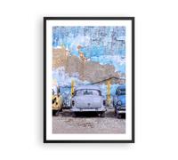 Affiche Poster 50x70cm Tableaux Image Photo La Havane Ancien Voitures Wall Art