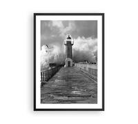 Affiche Poster 50x70cm Tableaux Image Photo Lanterne Mer Portugal Wall Art
