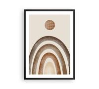 Affiche Poster 50x70cm Tableaux Image Photo Pièce Géométrique Boho Wall Art