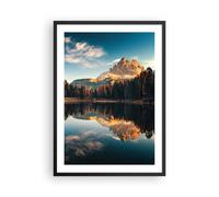 ARTTOR Poster Cadre Noir 50x70 cm Affiche Paysages Nature - 4589 - P2B