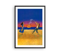Affiche Poster 50x70cm Tableaux Image Photo Symbole Amour Surréalisme Wall Art