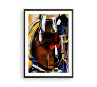 Affiche Poster 50x70cm Tableaux Image Photo vin abstraction Wall Art Decoration