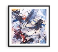 Affiche Poster 60x60cm Tableaux Image Photo Abstraction Renversé Peintures Art
