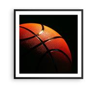 Affiche Poster 60x60cm Tableaux Image Photo Basket-ball jeu sport Wall Art