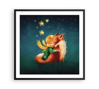 Affiche Poster 60x60cm Tableaux Image Photo Petit Prince novembre Wall Art