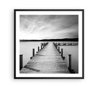 Affiche Poster 60x60cm Tableaux Image Photo Pont Paix Eau Wall Art Decoration