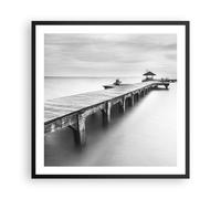 Affiche Poster 60x60cm Tableaux Image Photo Thaïlande baie plage pont Wall Art