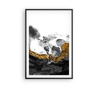 Affiche Poster 61x91cm Tableaux Image Abstraction Renversé Contraste Wall Art