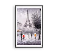 Affiche Poster 61x91cm Tableaux Image Architecture paris eiffle france Wall Art
