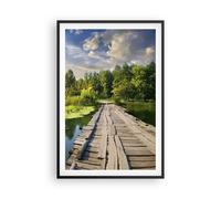 Affiche Poster 61x91cm Tableaux Image architecture promenade Swan Paysage Art
