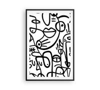 Affiche Poster 61x91cm Tableaux Image Dessin Bande dessinée Graffiti Wall Art