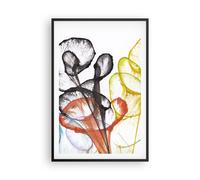 Affiche Poster 61x91cm Tableaux Image Fleurs Abstraction Surréalisme Wall Art