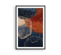 Affiche Poster 61x91cm Tableaux Image Les couleurs les formes la géométrie Art