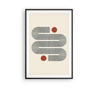 Affiche Poster 61x91cm Tableaux Image Minimaliste Moderne Abstraction Wall Art