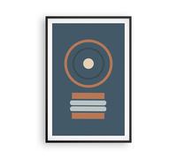 Affiche Poster 61x91cm Tableaux Image Photo Abstrait Moderne Motifs Wall Art