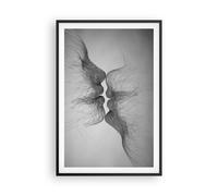 Affiche Poster 61x91cm Tableaux Image Photo Baiser Amour Couple Wall Art