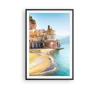 Affiche Poster 61x91cm Tableaux Image Photo Côte Amalfi Italie Wall Art