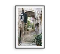 Affiche Poster 61x91cm Tableaux Image Photo Croatie Escaliers Dubrovnik Wall Art