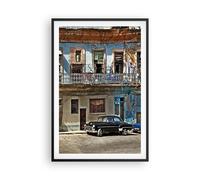 Affiche Poster 61x91cm Tableaux Image Photo Cuba La Havane Balcon Wall Art