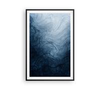 Affiche Poster 61x91cm Tableaux Image Photo Eau Bleu Peinture Wall Art