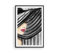 Affiche Poster 61x91cm Tableaux Image Photo femme style mode Wall Art Decoration