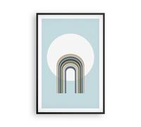 Affiche Poster 61x91cm Tableaux Image Photo Formes roue lignes Wall Art