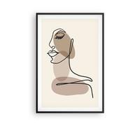 Affiche Poster 61x91cm Tableaux Image Photo Ligne Art Boho Wall Art Decoration