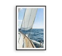 Affiche Poster 61x91cm Tableaux Image Photo mer croisière voile Wall Art