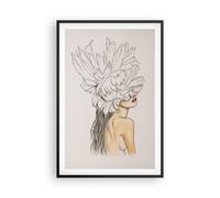 Affiche Poster 61x91cm Tableaux Image Photo Mode Femme Dessin Wall Art