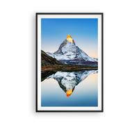 Affiche Poster 61x91cm Tableaux Image Photo Montagnes Pic Cervin Wall Art