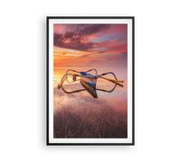 Affiche Poster 61x91cm Tableaux Image Photo Łódź Ouest Le Soleil Wall Art