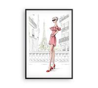 Affiche Poster 61x91cm Tableaux Image Photo Paris Tour Eiffel Wall Art