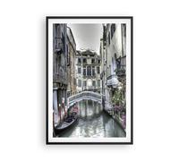 Affiche Poster 61x91cm Tableaux Image Photo Venise pont eau Wall Art Decoration