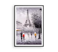 Affiche Poster 70x100cm Tableaux Image Architecture paris eiffle france Wall Art