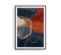 Affiche Poster 70x100cm Tableaux Image Les couleurs les formes la géométrie Art