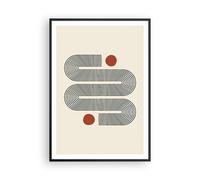 Affiche Poster 70x100cm Tableaux Image Minimaliste Moderne Abstraction Wall Art